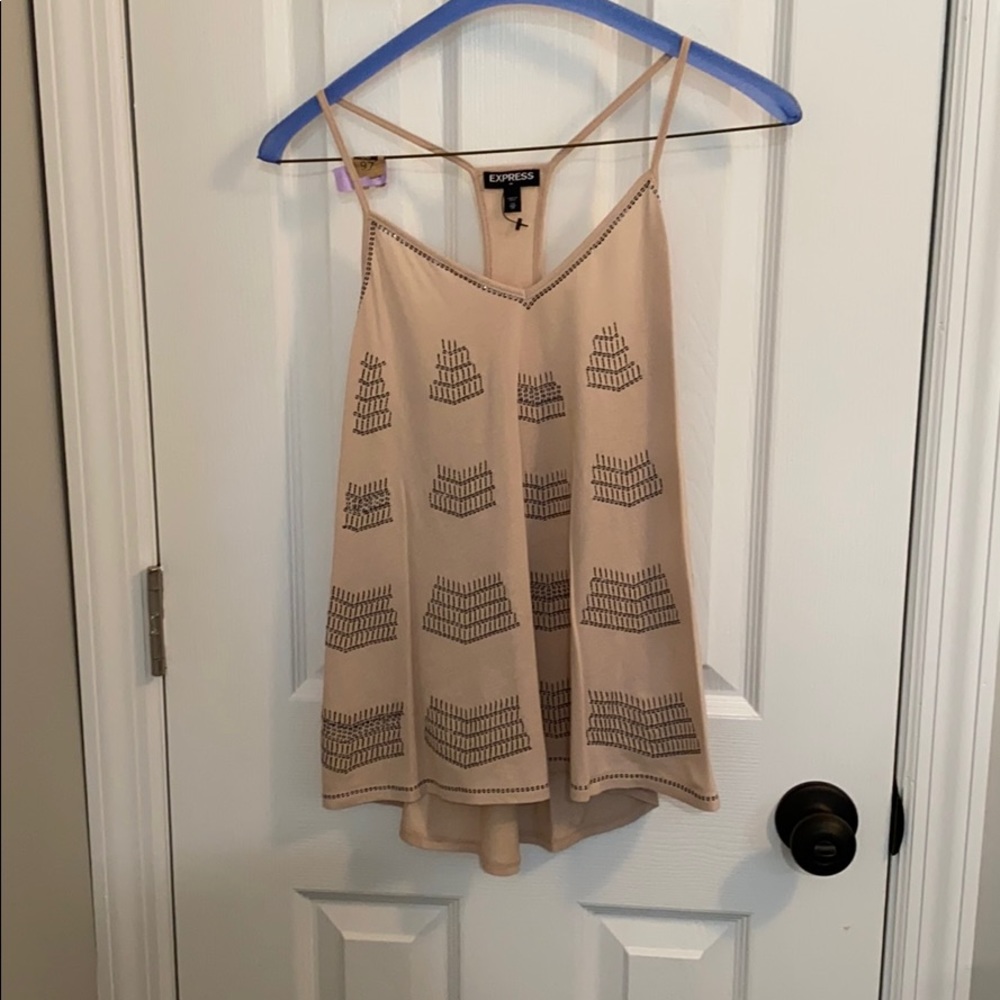 Express Flowy Racerback Tank XS